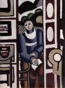 Fernand Leger Femme Assise oil painting